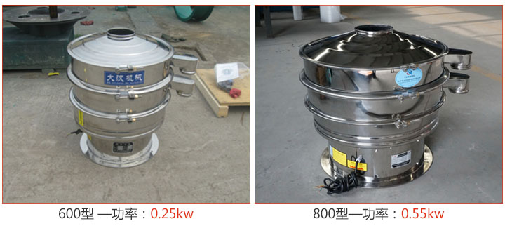 食品振動(dòng)篩同種材質(zhì)有不同大小的型號(hào)，而型號(hào)的不同就會(huì)影響價(jià)格。