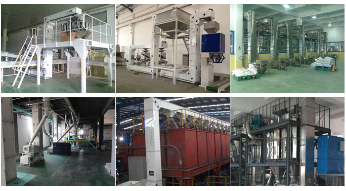 z型斗式提升機(jī)食品廠配合包裝機(jī)輸送，輸送小麥，碎礦石輸送等現(xiàn)場案例展示。