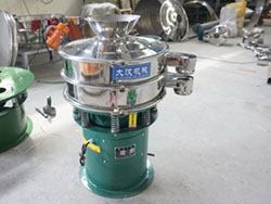 600型帶料斗，底框加高圓形篩